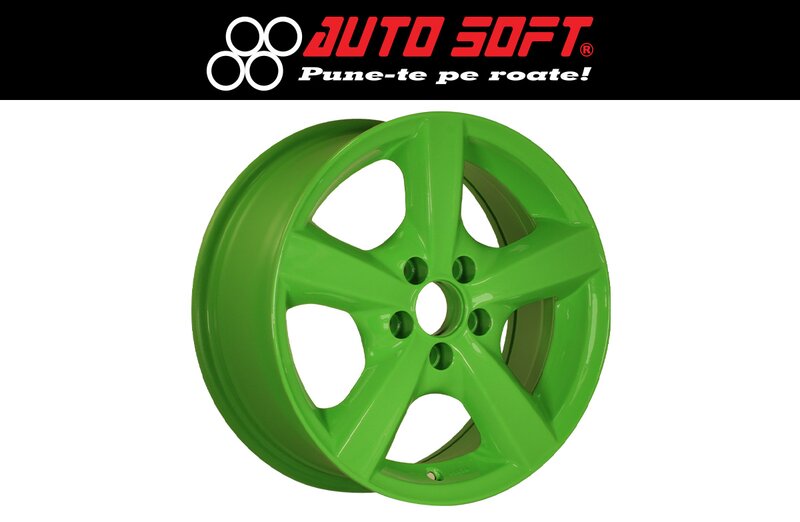 Vopsit jante schimbare culoare - schimbare culoare completa